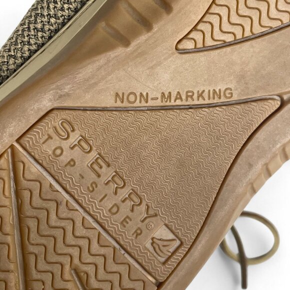 Sperry Top-Sider Olive Green Suede Boots Women's SZ 6 Leather Lace-Up Boat‎ - Picture 9 of 13